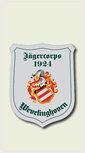 Mobile Screenshot of jaegercorps-wevelinghoven.de